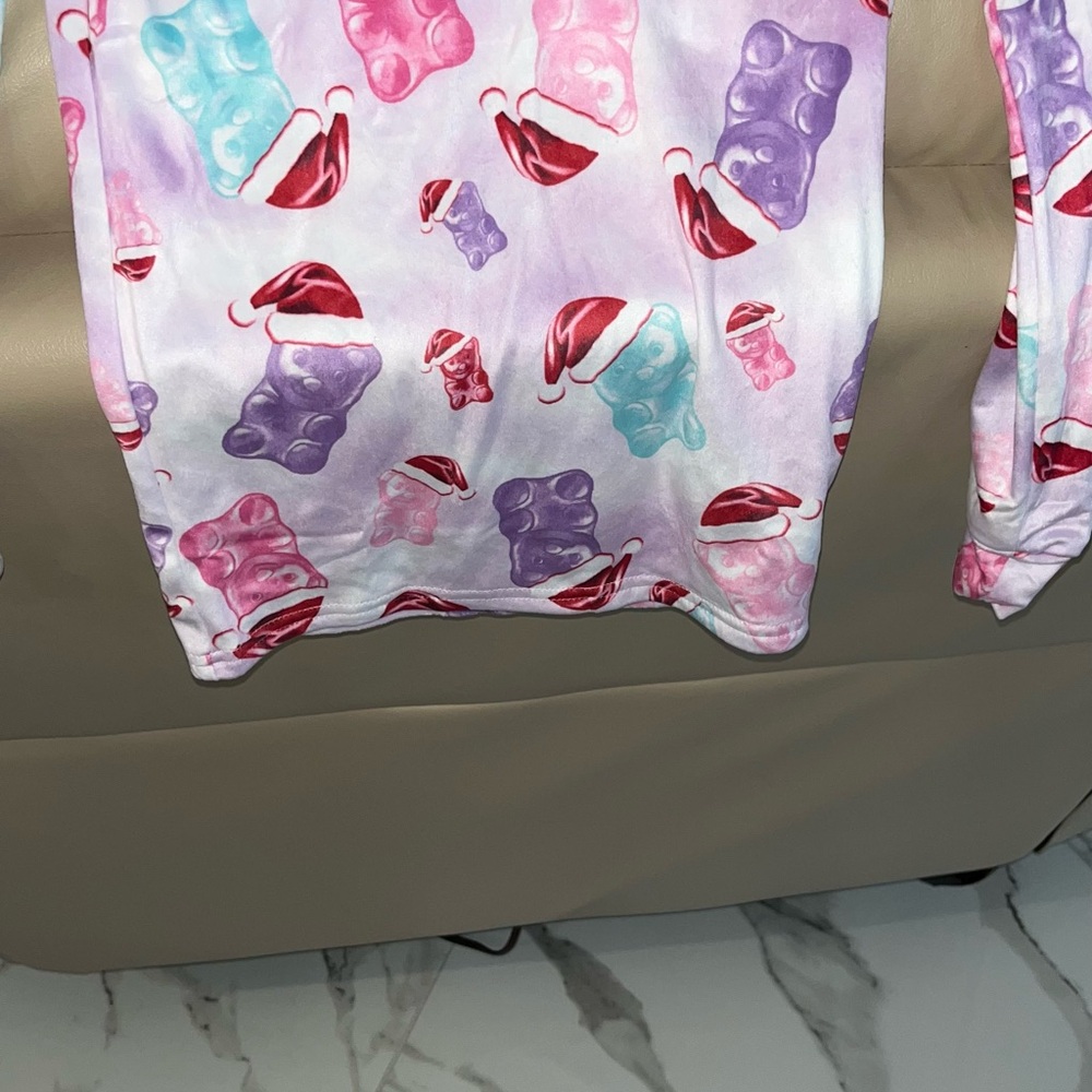 Colorful Santa Pajama Set